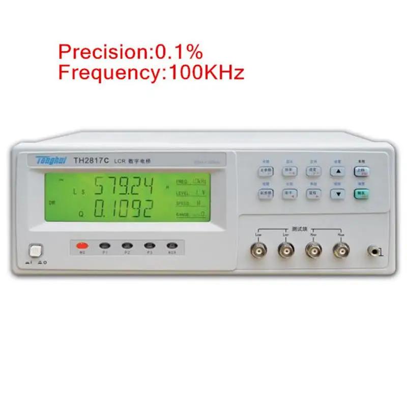 TONGHUI LCD ÷ ڵ  100kHz   LCR 跮, ⺻ Ȯ 0.1%, TH2817C